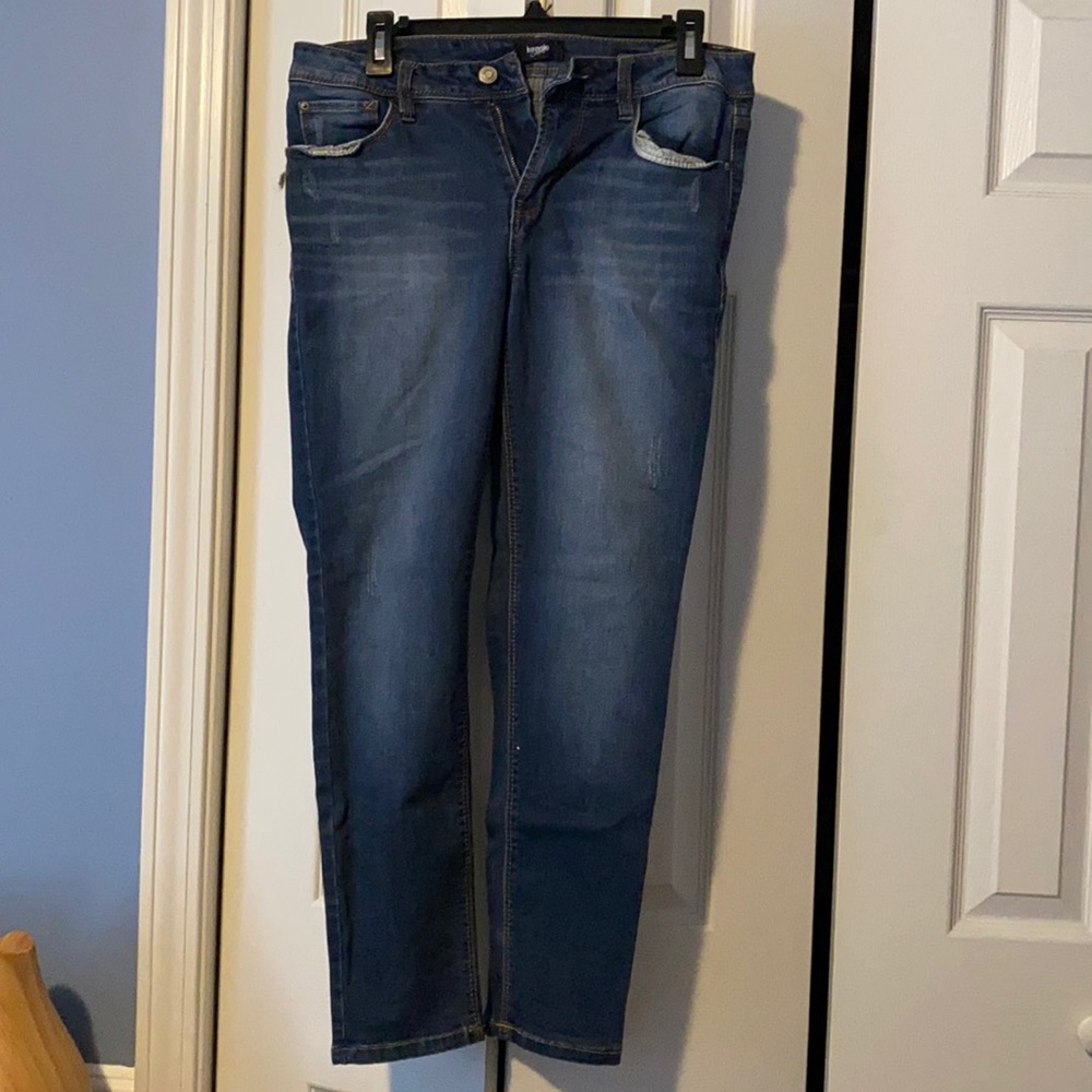 Kensie Effortless Ankle Mid-rise jeans